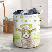 New Zealand Funny Woolly Kiwi Sheep Laundry Basket