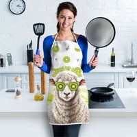 New Zealand Funny Woolly Kiwi Sheep Apron
