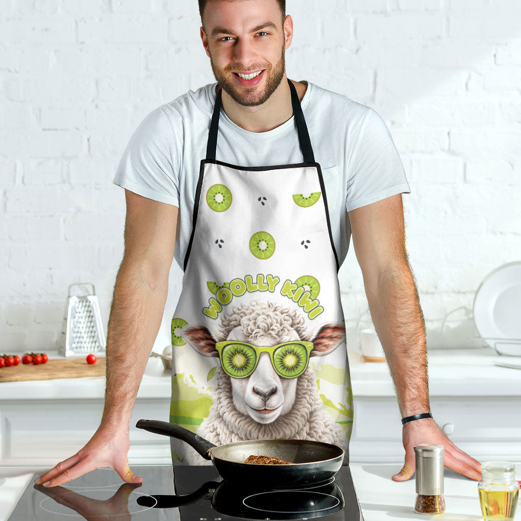 New Zealand Funny Woolly Kiwi Sheep Apron