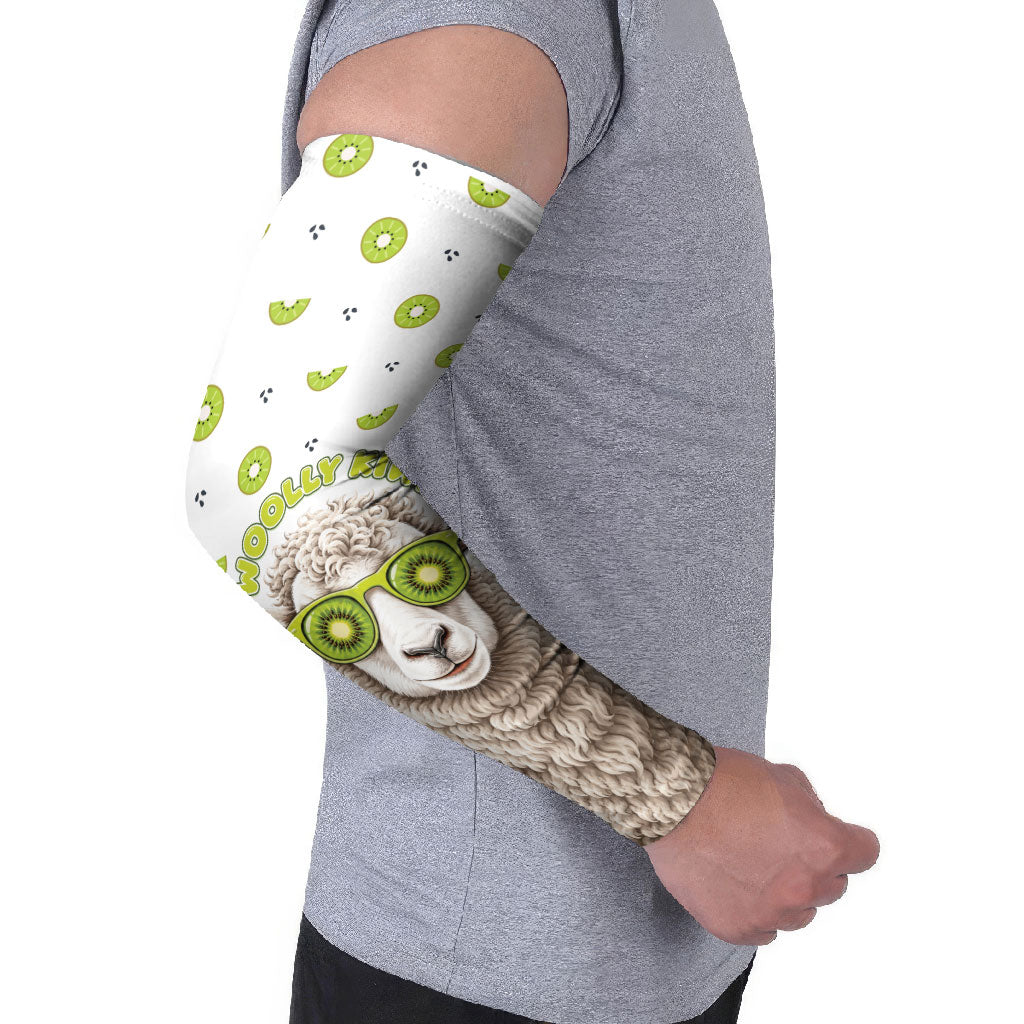 New Zealand Funny Woolly Kiwi Sheep Arm Sleeves LT05 - Polynesian Pride