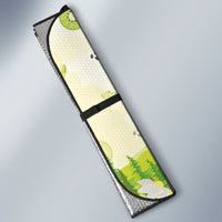 New Zealand Funny Woolly Kiwi Sheep Auto Sun Shade