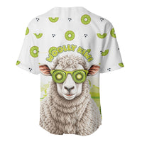 New Zealand Funny Woolly Kiwi Sheep Baseball Jersey