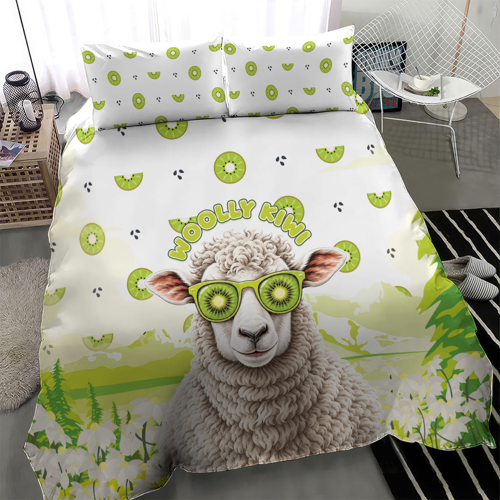 New Zealand Funny Woolly Kiwi Sheep Bedding Set