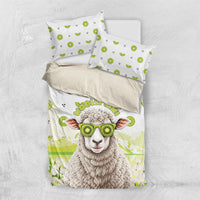 New Zealand Funny Woolly Kiwi Sheep Bedding Set