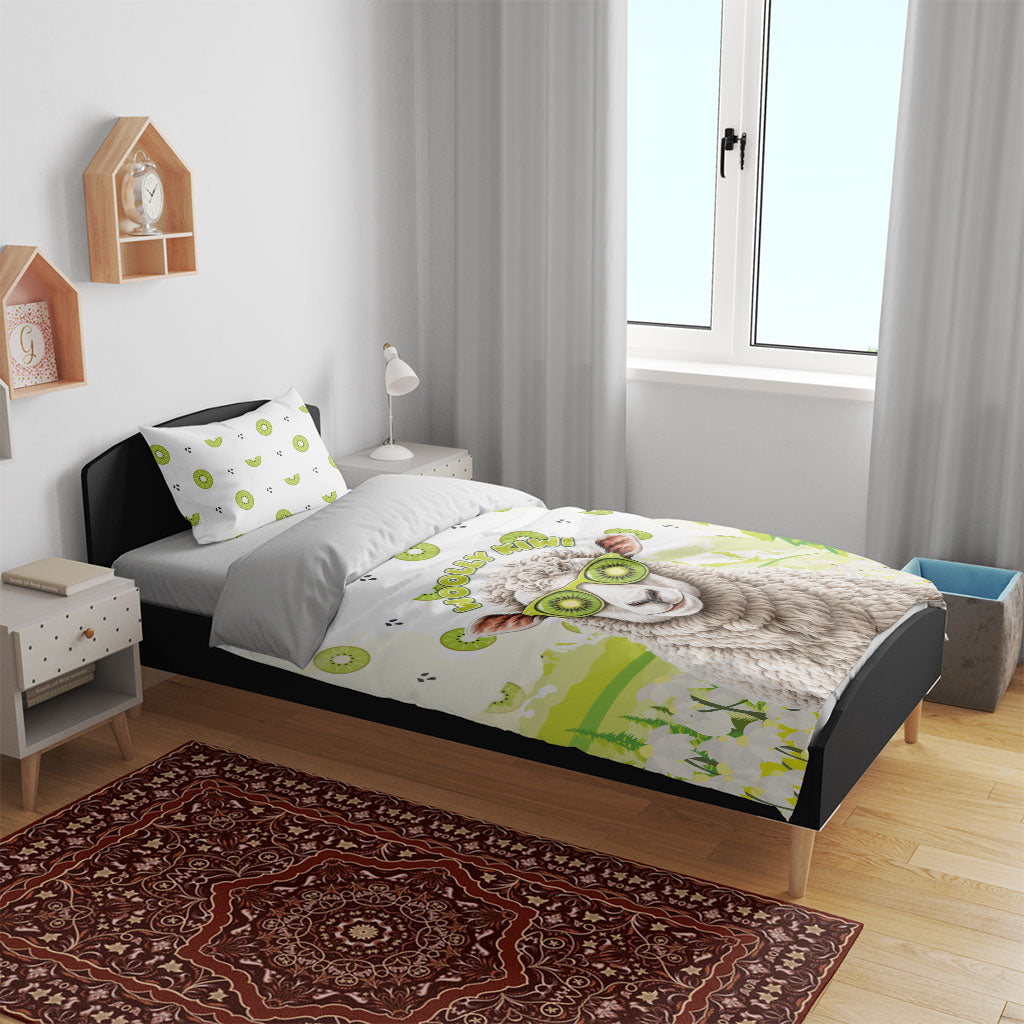 New Zealand Funny Woolly Kiwi Sheep Bedding Set