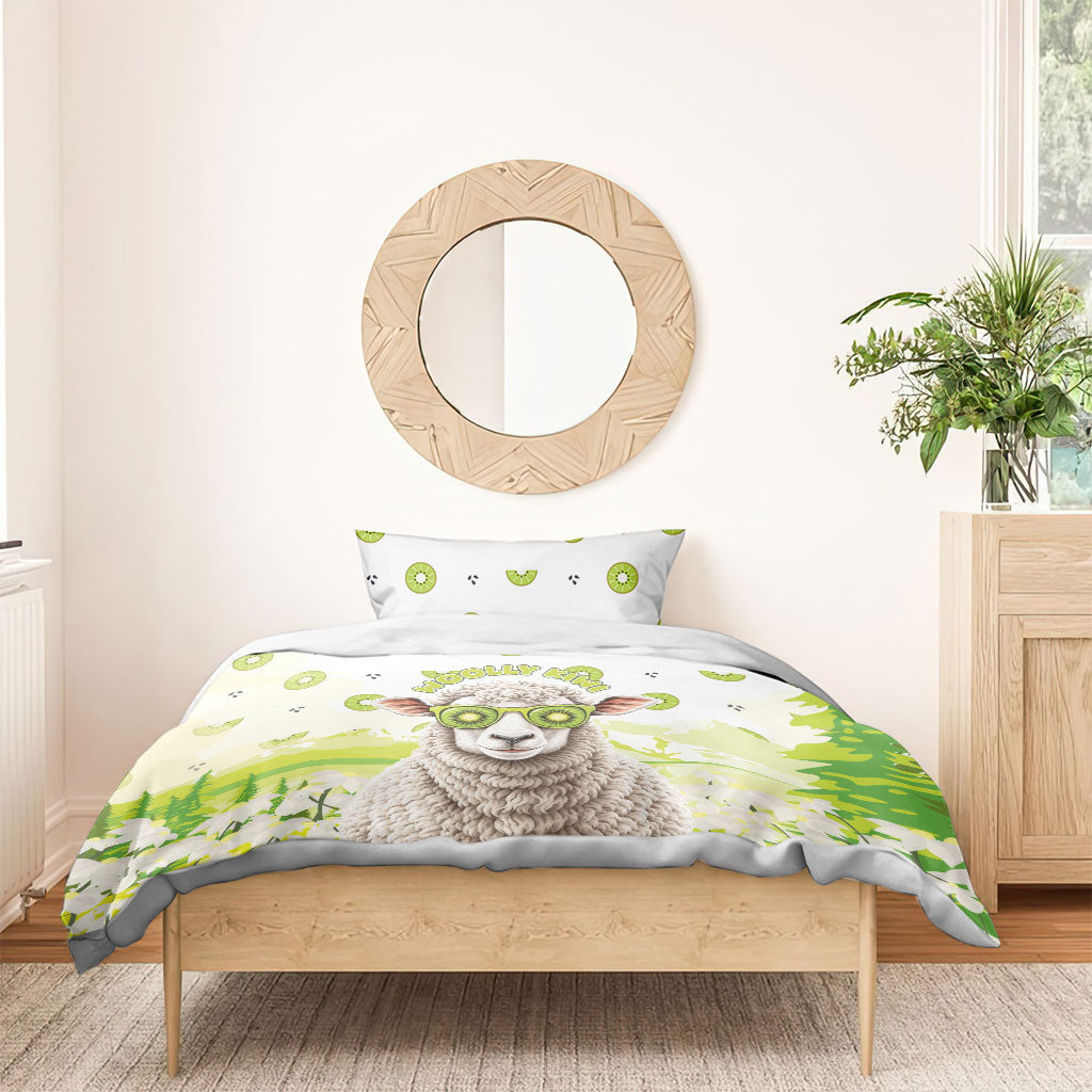New Zealand Funny Woolly Kiwi Sheep Bedding Set