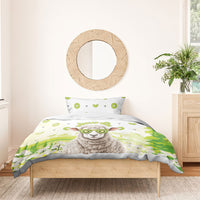 New Zealand Funny Woolly Kiwi Sheep Bedding Set