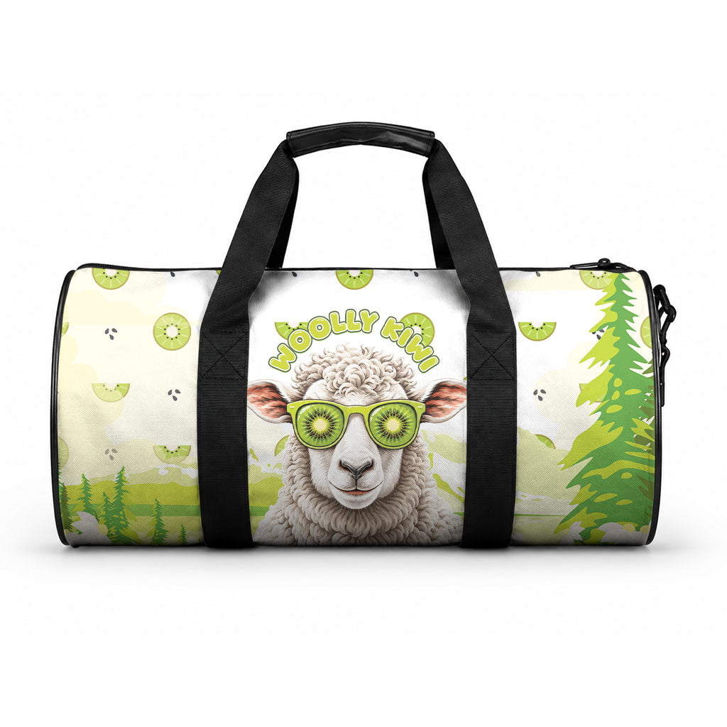 New Zealand Funny Woolly Kiwi Sheep Duffle Bag