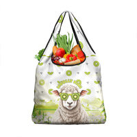 New Zealand Funny Woolly Kiwi Sheep Grocery Bag LT05 1-pack One Size White - Polynesian Pride