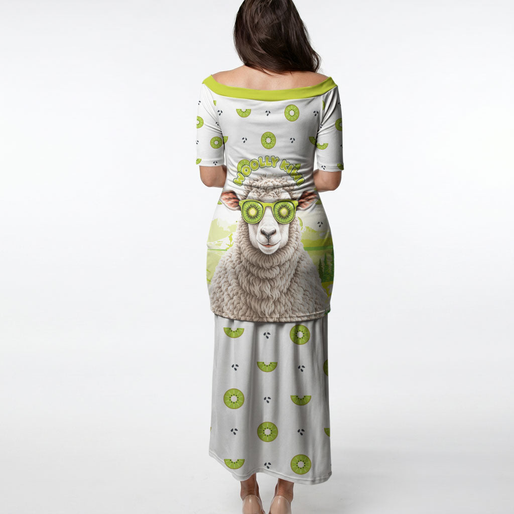 New Zealand Funny Woolly Kiwi Sheep Puletasi