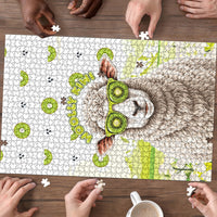 New Zealand Funny Woolly Kiwi Sheep Puzzle