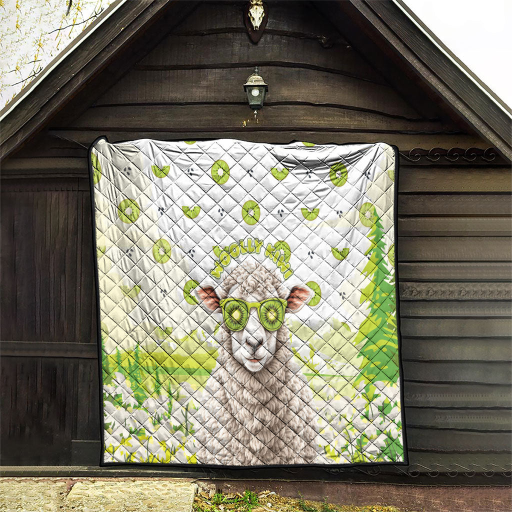 New Zealand Funny Woolly Kiwi Sheep Quilt