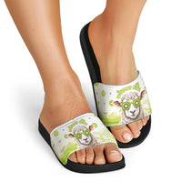 New Zealand Funny Woolly Kiwi Sheep Slide Sandals