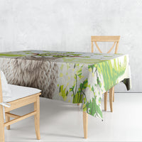 New Zealand Funny Woolly Kiwi Sheep Tablecloth