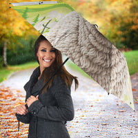 New Zealand Funny Woolly Kiwi Sheep Umbrella