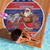 Samoa Christmas Beach Blanket Samoan Santa Claus Manuia Le Kerisimasi