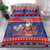 Samoa Christmas Bedding Set Samoan Santa Claus Manuia Le Kerisimasi