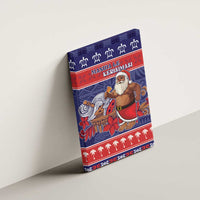 Samoa Christmas Canvas Wall Art Samoan Santa Claus Manuia Le Kerisimasi LT05 - Polynesian Pride