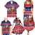 Samoa Christmas Family Matching Summer Maxi Dress and Hawaiian Shirt Samoan Santa Claus Manuia Le Kerisimasi