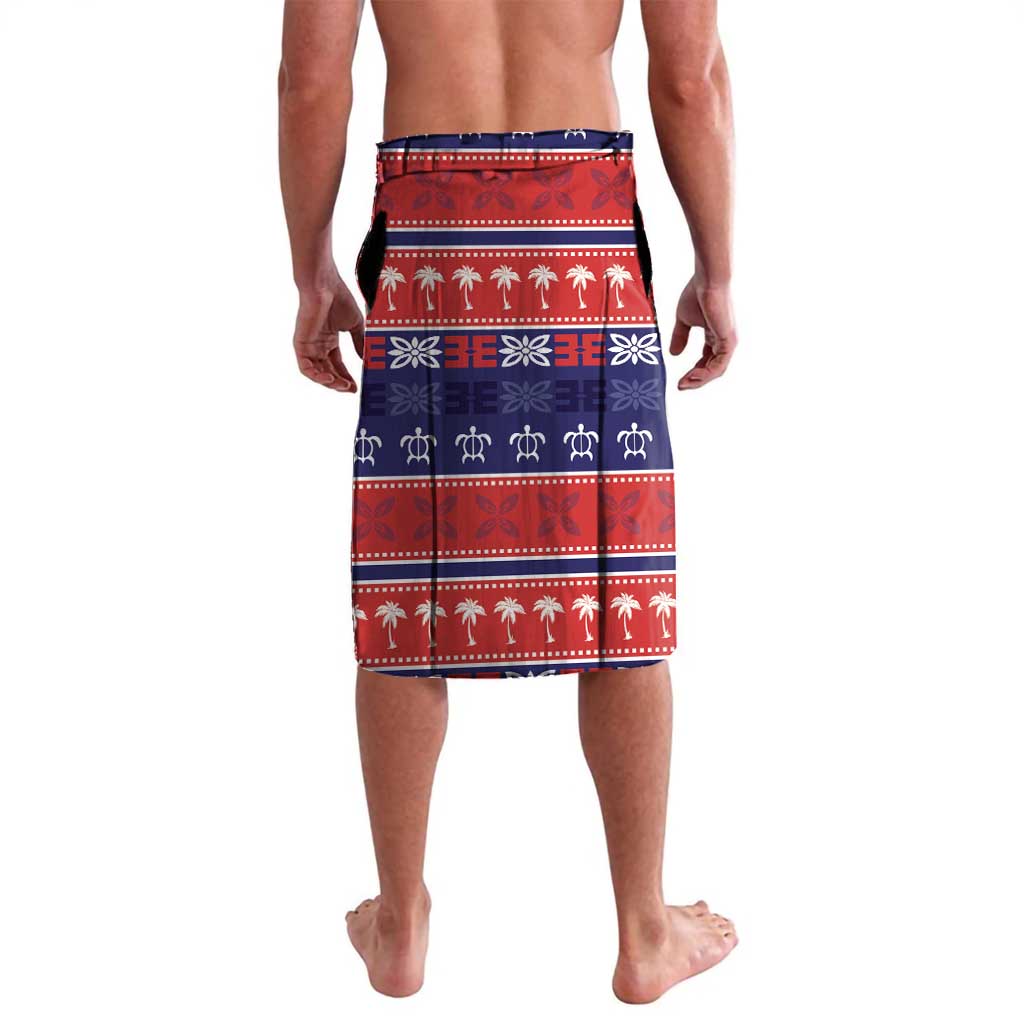 Samoa Christmas Lavalava Samoan Santa Claus Manuia Le Kerisimasi LT05 - Polynesian Pride