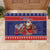 Samoa Christmas Rubber Doormat Samoan Santa Claus Manuia Le Kerisimasi