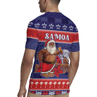 Samoa Christmas Rugby Jersey Samoan Santa Claus Manuia Le Kerisimasi LT05 - Polynesian Pride