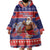 Samoa Christmas Wearable Blanket Hoodie Samoan Santa Claus Manuia Le Kerisimasi