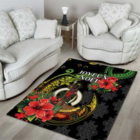 Love Vanuatu Christmas Area Rug God Yumi Polynesian Tribal Pattern LT05 - Polynesian Pride