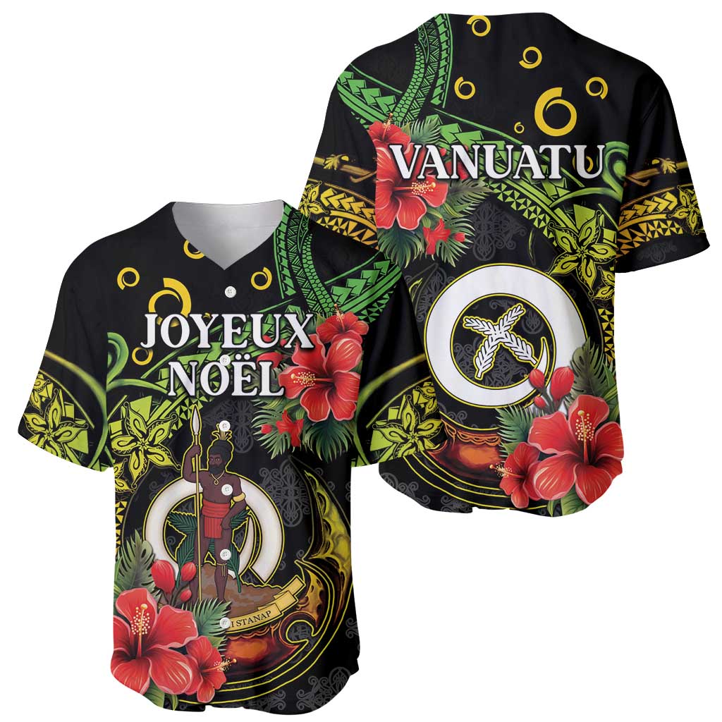 Love Vanuatu Christmas Baseball Jersey God Yumi Polynesian Tribal Pattern LT05 - Polynesian Pride