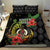 Love Vanuatu Christmas Bedding Set God Yumi Polynesian Tribal Pattern