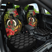 Love Vanuatu Christmas Car Seat Cover God Yumi Polynesian Tribal Pattern LT05 One Size Black - Polynesian Pride