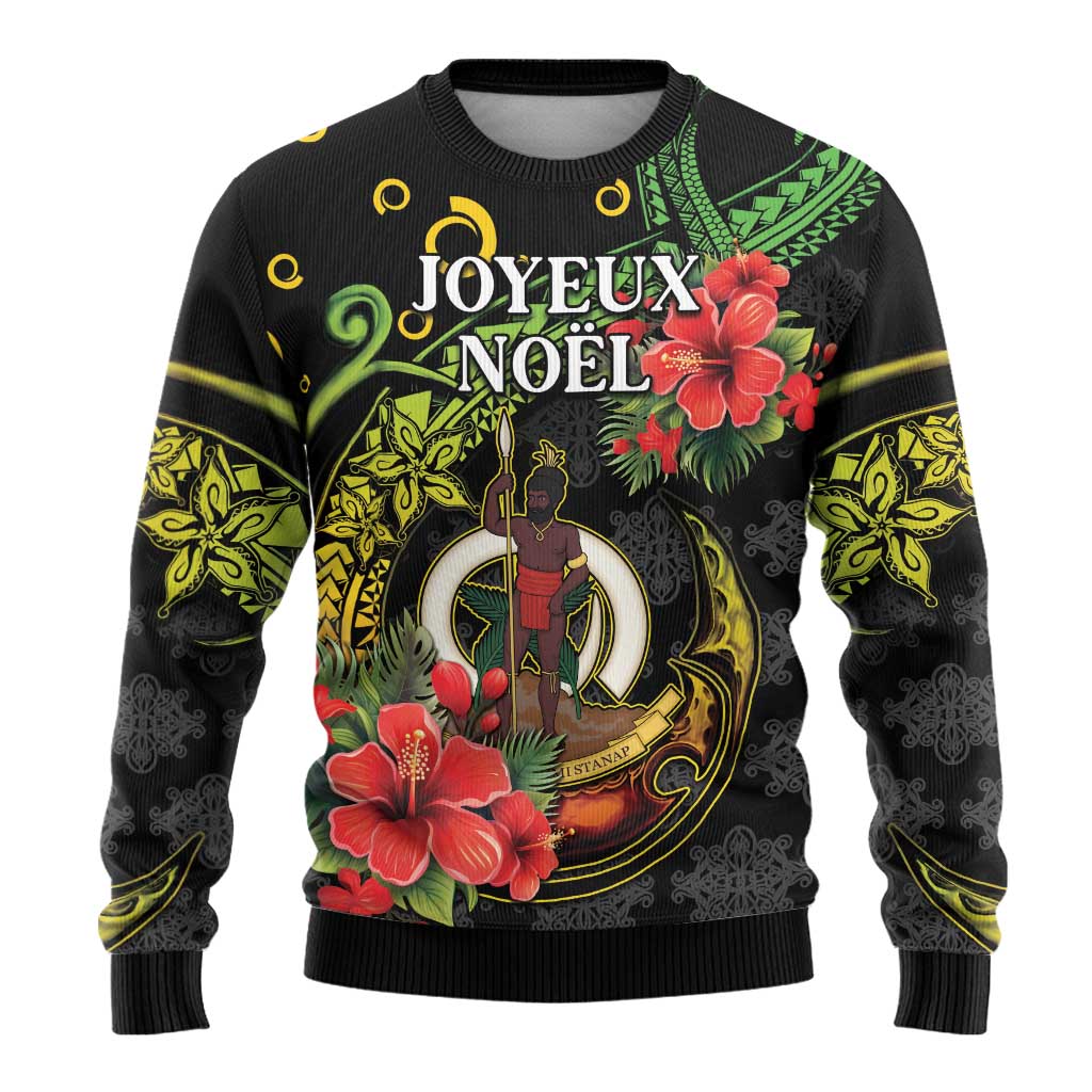 Love Vanuatu Christmas Ugly Christmas Sweater God Yumi Polynesian Tribal Pattern LT05 - Polynesian Pride