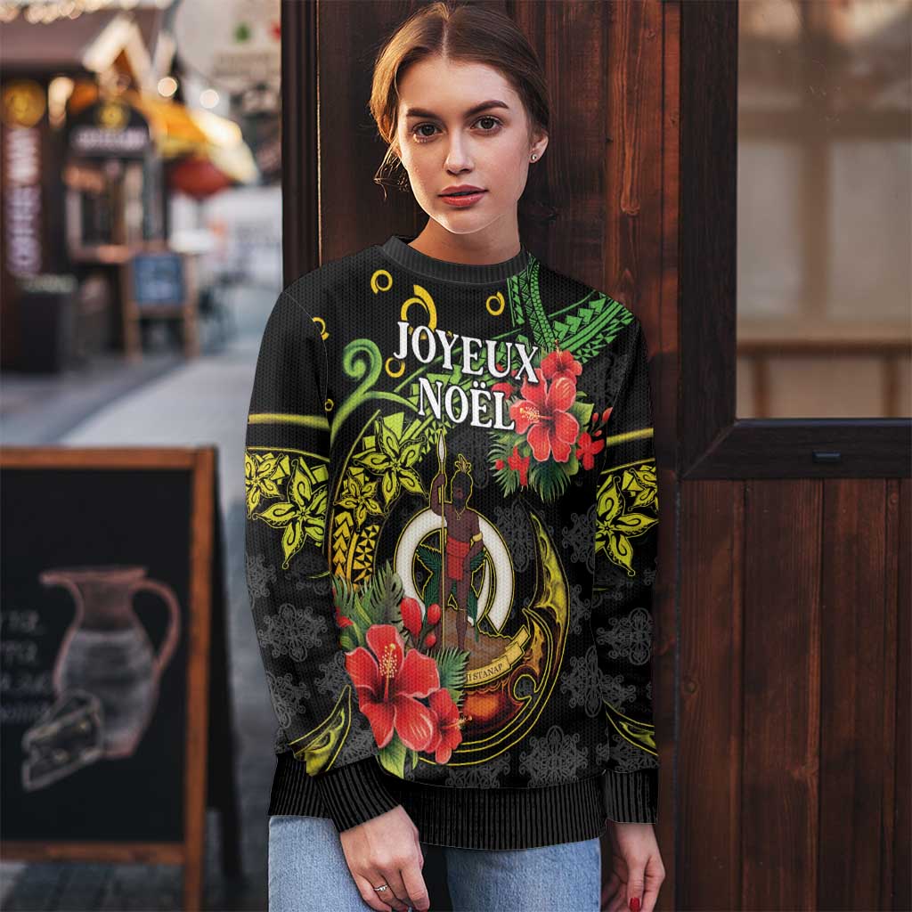 Love Vanuatu Christmas Ugly Christmas Sweater God Yumi Polynesian Tribal Pattern LT05 - Polynesian Pride