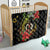 Love Vanuatu Christmas Quilt God Yumi Polynesian Tribal Pattern