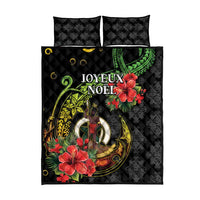 Love Vanuatu Christmas Quilt Bed Set God Yumi Polynesian Tribal Pattern LT05 - Polynesian Pride