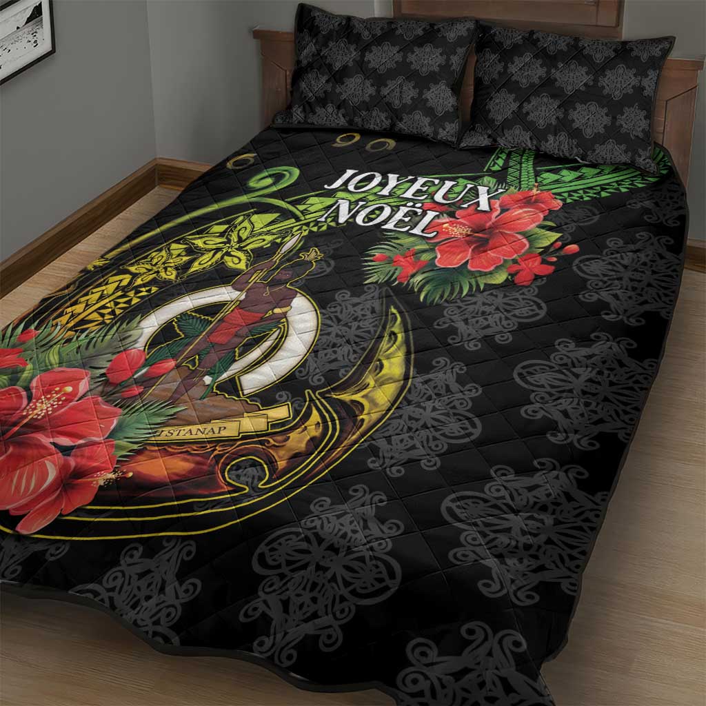 Love Vanuatu Christmas Quilt Bed Set God Yumi Polynesian Tribal Pattern LT05 - Polynesian Pride