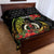 Love Vanuatu Christmas Quilt Bed Set God Yumi Polynesian Tribal Pattern