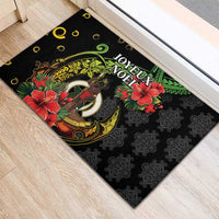 Love Vanuatu Christmas Rubber Doormat God Yumi Polynesian Tribal Pattern LT05 - Polynesian Pride