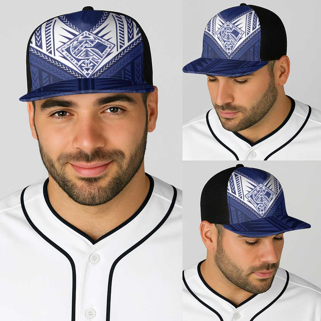 Super Toa Samoa Rugby Baseball Net Cap Warrior Spirit LT05 - Polynesian Pride