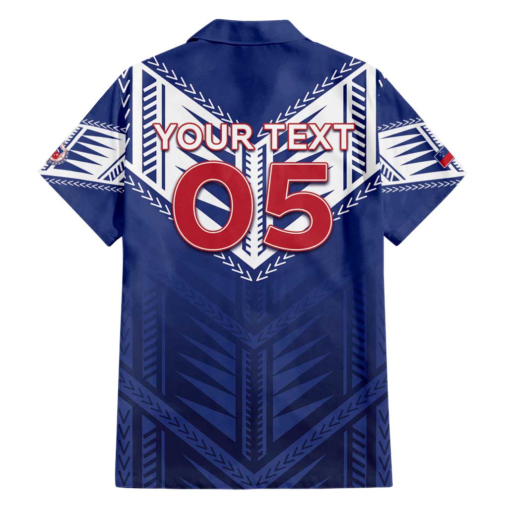 Super Toa Samoa Rugby Custom Hawaiian Shirt Warrior Spirit LT05 - Polynesian Pride