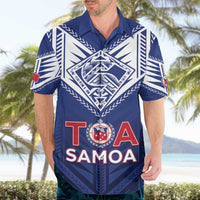 Super Toa Samoa Rugby Custom Hawaiian Shirt Warrior Spirit LT05 - Polynesian Pride