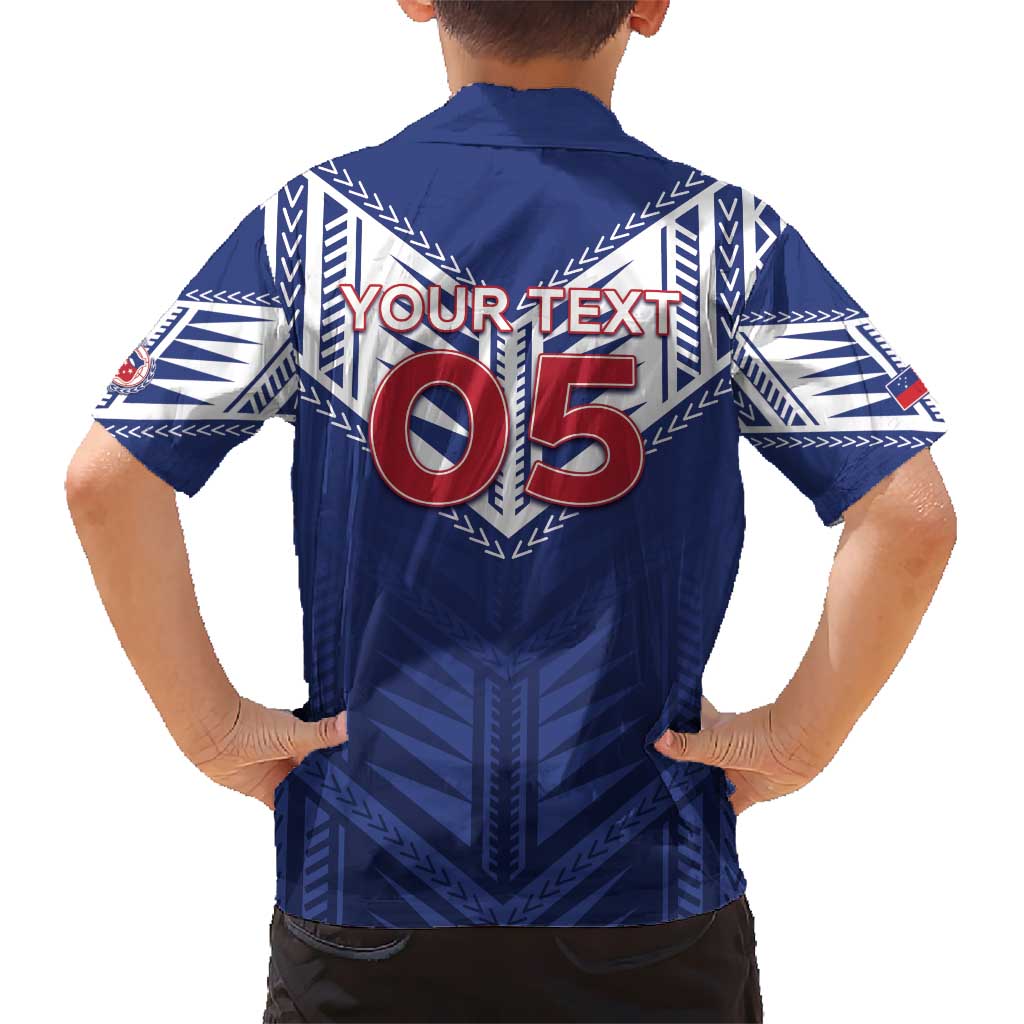 Super Toa Samoa Rugby Custom Hawaiian Shirt Warrior Spirit LT05 - Polynesian Pride