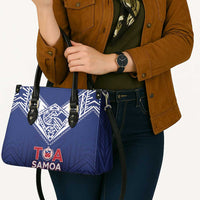 Super Toa Samoa Rugby Leather Bag Warrior Spirit LT05 - Polynesian Pride