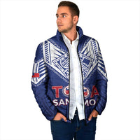 Super Toa Samoa Rugby Custom Padded Jacket Warrior Spirit LT05 - Polynesian Pride