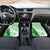 Hawaiian Tapa Car Mats Traditional Vintage Pattern Green LT05 - Polynesian Pride