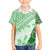 Hawaiian Tapa Family Matching Off Shoulder Short Dress and Hawaiian Shirt Traditional Vintage Pattern Green LT05 Son's Shirt Green - Polynesian Pride