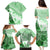 Hawaiian Tapa Family Matching Puletasi Dress and Hawaiian Shirt Traditional Vintage Pattern Green LT05 - Polynesian Pride