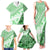 Hawaiian Tapa Family Matching Tank Maxi Dress and Hawaiian Shirt Traditional Vintage Pattern Green LT05 - Polynesian Pride