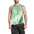 Hawaiian Tapa Men Tank Top Traditional Vintage Pattern Green LT05 - Polynesian Pride