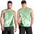 Hawaiian Tapa Men Tank Top Traditional Vintage Pattern Green LT05 - Polynesian Pride